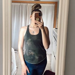Camo tank top